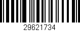 Código de barras (EAN, GTIN, SKU, ISBN): '29621734'