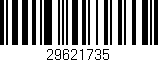 Código de barras (EAN, GTIN, SKU, ISBN): '29621735'