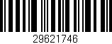 Código de barras (EAN, GTIN, SKU, ISBN): '29621746'