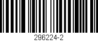 Código de barras (EAN, GTIN, SKU, ISBN): '296224-2'