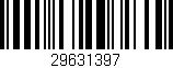 Código de barras (EAN, GTIN, SKU, ISBN): '29631397'