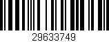 Código de barras (EAN, GTIN, SKU, ISBN): '29633749'