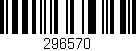 Código de barras (EAN, GTIN, SKU, ISBN): '296570'