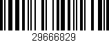 Código de barras (EAN, GTIN, SKU, ISBN): '29666829'