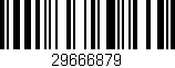Código de barras (EAN, GTIN, SKU, ISBN): '29666879'