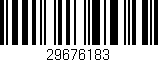 Código de barras (EAN, GTIN, SKU, ISBN): '29676183'