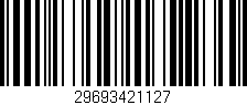 Código de barras (EAN, GTIN, SKU, ISBN): '29693421127'