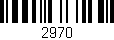 Código de barras (EAN, GTIN, SKU, ISBN): '2970'