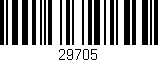 Código de barras (EAN, GTIN, SKU, ISBN): '29705'