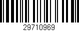 Código de barras (EAN, GTIN, SKU, ISBN): '29710969'