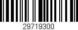 Código de barras (EAN, GTIN, SKU, ISBN): '29719300'