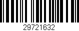 Código de barras (EAN, GTIN, SKU, ISBN): '29721632'