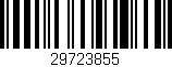 Código de barras (EAN, GTIN, SKU, ISBN): '29723855'