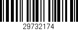 Código de barras (EAN, GTIN, SKU, ISBN): '29732174'