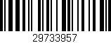 Código de barras (EAN, GTIN, SKU, ISBN): '29733957'
