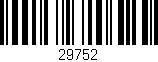 Código de barras (EAN, GTIN, SKU, ISBN): '29752'