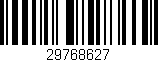 Código de barras (EAN, GTIN, SKU, ISBN): '29768627'