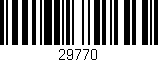Código de barras (EAN, GTIN, SKU, ISBN): '29770'