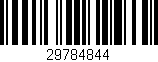 Código de barras (EAN, GTIN, SKU, ISBN): '29784844'