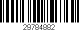 Código de barras (EAN, GTIN, SKU, ISBN): '29784882'