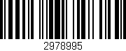 Código de barras (EAN, GTIN, SKU, ISBN): '2978995'