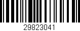 Código de barras (EAN, GTIN, SKU, ISBN): '29823041'
