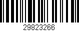 Código de barras (EAN, GTIN, SKU, ISBN): '29823266'