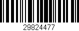 Código de barras (EAN, GTIN, SKU, ISBN): '29824477'