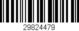 Código de barras (EAN, GTIN, SKU, ISBN): '29824479'
