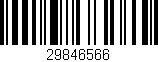 Código de barras (EAN, GTIN, SKU, ISBN): '29846566'