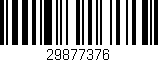Código de barras (EAN, GTIN, SKU, ISBN): '29877376'