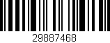 Código de barras (EAN, GTIN, SKU, ISBN): '29887468'