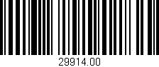 Código de barras (EAN, GTIN, SKU, ISBN): '29914.00'