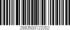 Código de barras (EAN, GTIN, SKU, ISBN): '2993500123202'