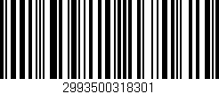 Código de barras (EAN, GTIN, SKU, ISBN): '2993500318301'