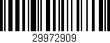 Código de barras (EAN, GTIN, SKU, ISBN): '29972909'