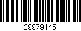 Código de barras (EAN, GTIN, SKU, ISBN): '29979145'