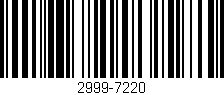 Código de barras (EAN, GTIN, SKU, ISBN): '2999-7220'
