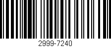 Código de barras (EAN, GTIN, SKU, ISBN): '2999-7240'