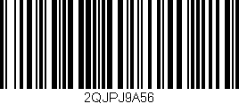 Código de barras (EAN, GTIN, SKU, ISBN): '2QJPJ9A56'