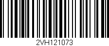 Código de barras (EAN, GTIN, SKU, ISBN): '2VH121073'