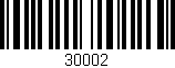 Código de barras (EAN, GTIN, SKU, ISBN): '30002'