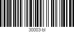 Código de barras (EAN, GTIN, SKU, ISBN): '30003-bl'