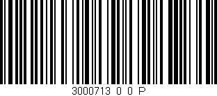 Código de barras (EAN, GTIN, SKU, ISBN): '3000713_0_0_P'