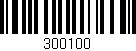 Código de barras (EAN, GTIN, SKU, ISBN): '300100'