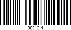 Código de barras (EAN, GTIN, SKU, ISBN): '30013-rl'