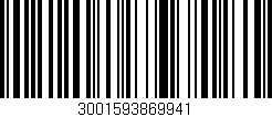 Código de barras (EAN, GTIN, SKU, ISBN): '3001593869941'
