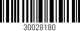 Código de barras (EAN, GTIN, SKU, ISBN): '30028180'