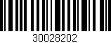 Código de barras (EAN, GTIN, SKU, ISBN): '30028202'