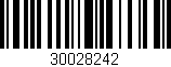 Código de barras (EAN, GTIN, SKU, ISBN): '30028242'